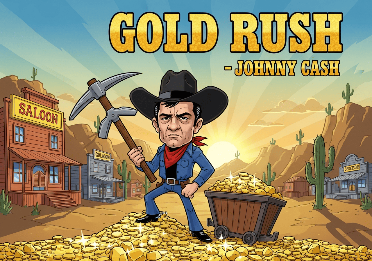 Gold Rush - Johnny Cash